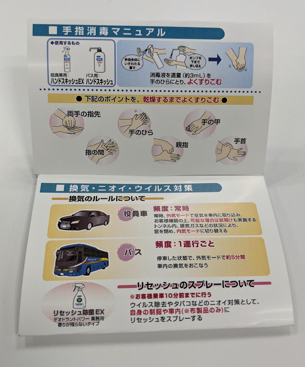 大新東様用　衛生管理マニュアル①